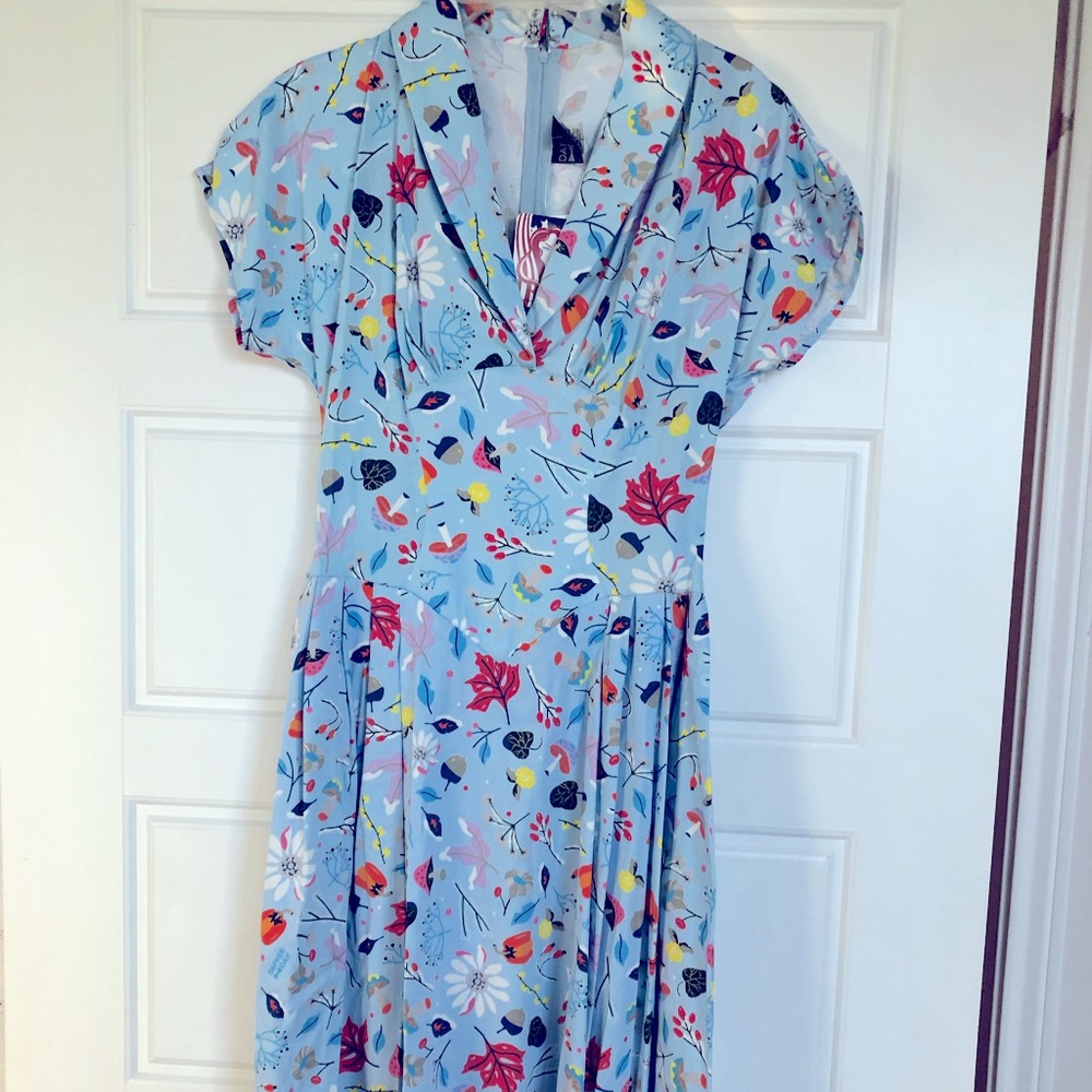 NWT PUG Dapper Day Nadia Frost Dress